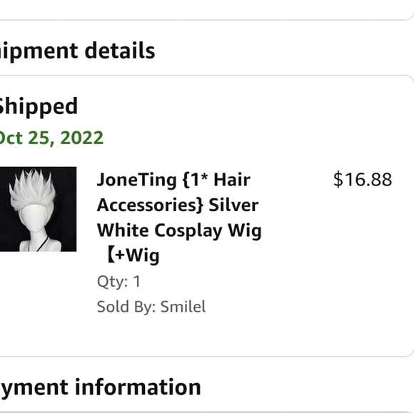 Kakashi cosplay naruto costume w wig - Picture 10 of 11